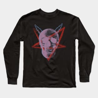 EVIL SKULL CHROMA Long Sleeve T-Shirt